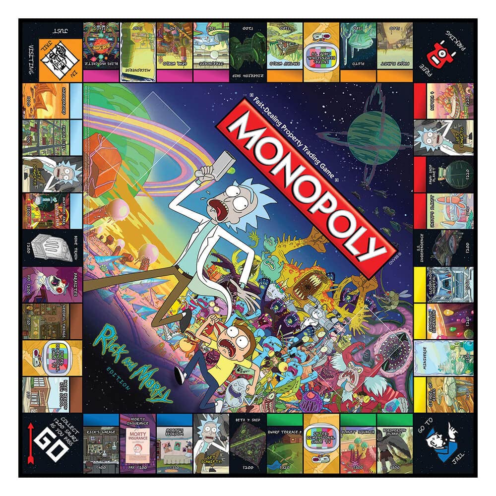 Monopoly Edición Rick and Morthy