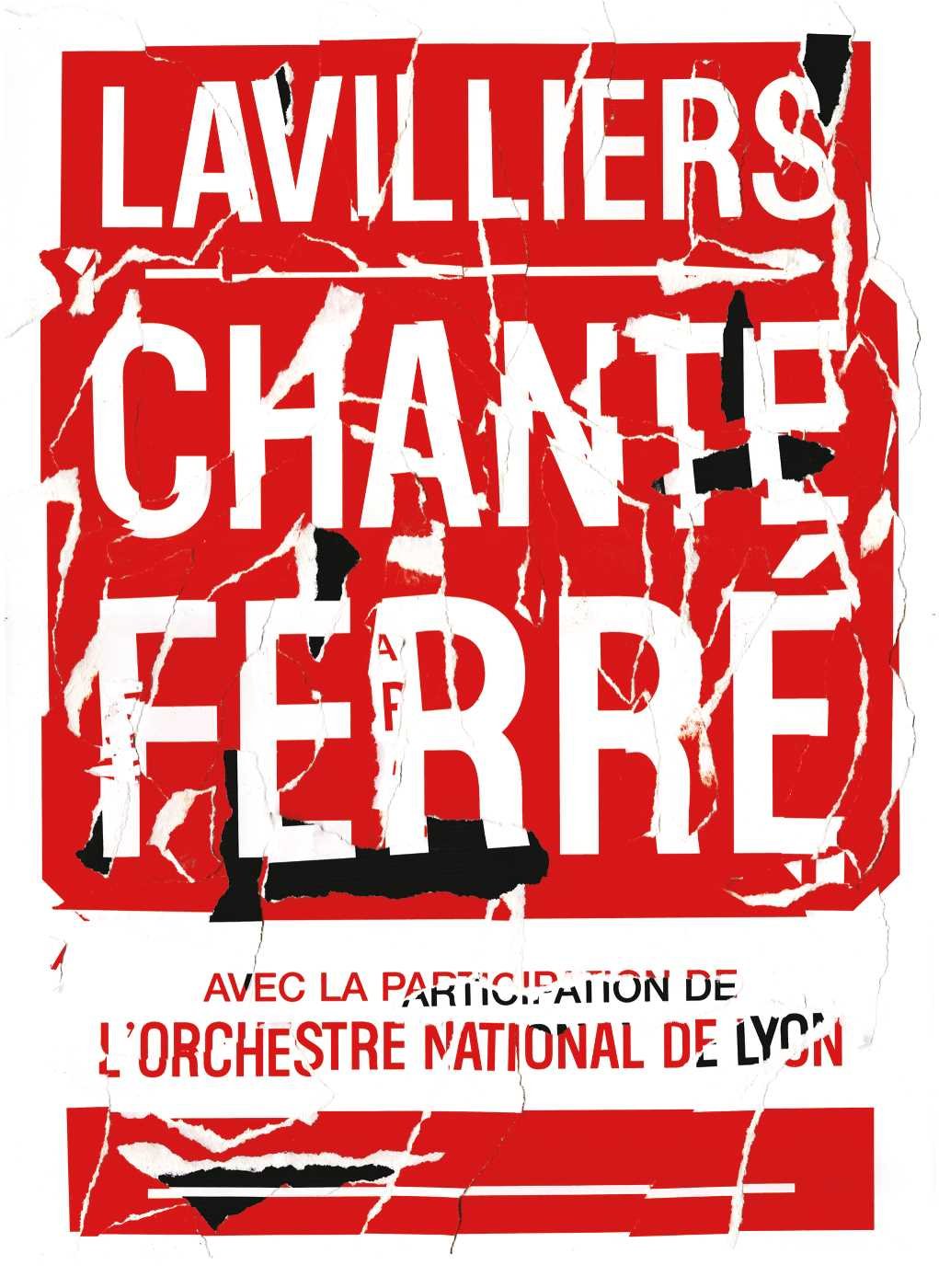 BERNARD LAVILLIERS - LAVILLIERS CHANTE FERRE [DVD]
