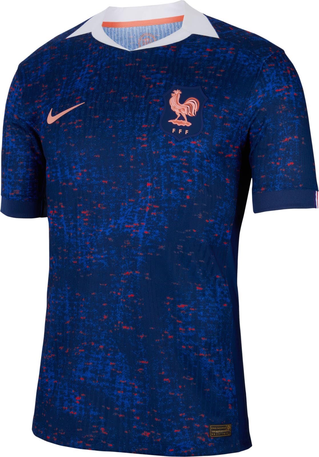 FFF 2025 Match Home (Frauenteam) Nike Authentic Dri-FIT ADV Fußballtrikot für Herren, IH0805
