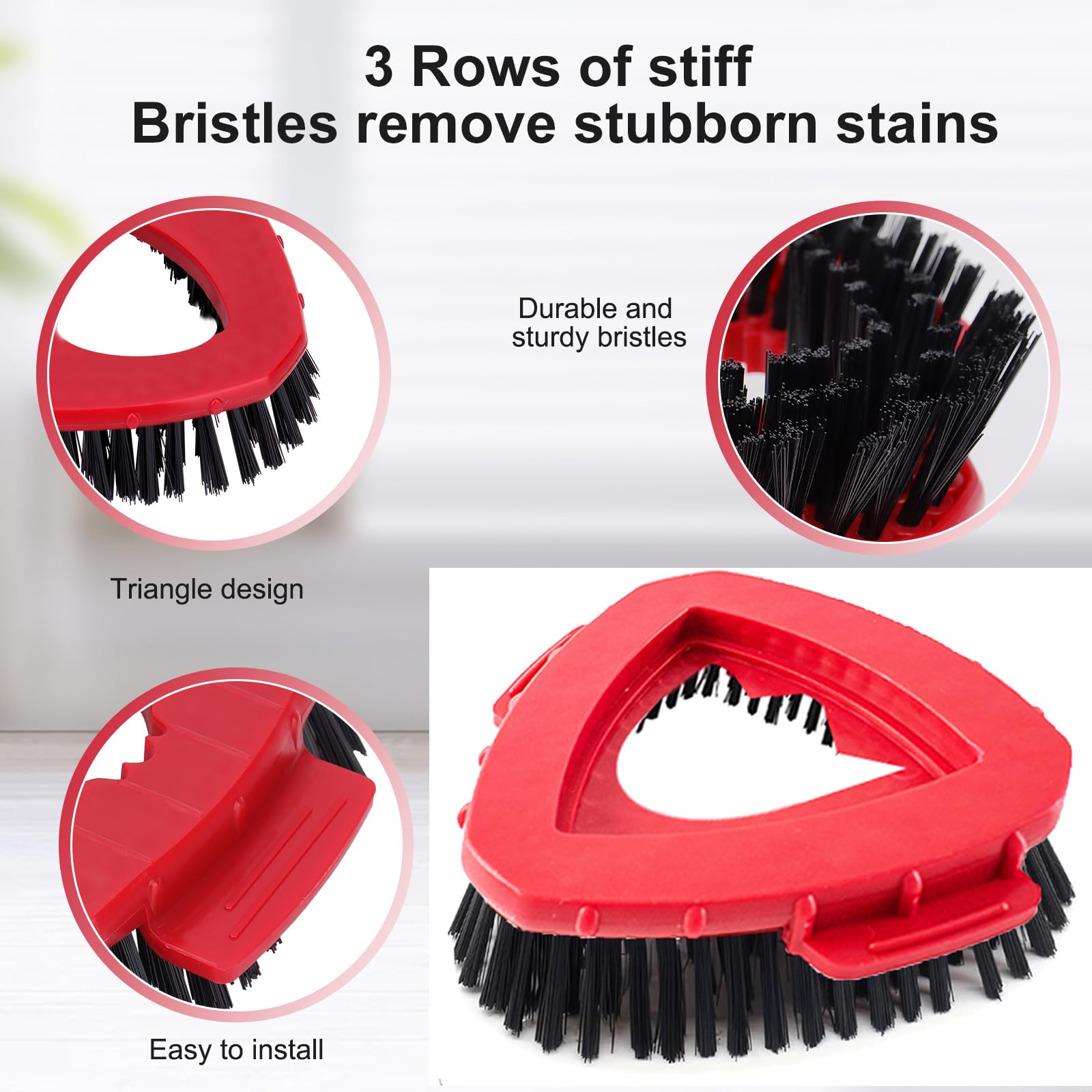 Sgizoku Vervangende mop compatibel met Vileda Turbo Mop/O Cedars EasyWring en Clean Mop Head vervangende dweilkoppen van microvezel (4 nieuw Sgizoku Vervangende mop compatibel met Vileda Turbo Mop/O Cedars EasyWring en Clean Mop Head vervangende dweilkoppen van microvezel (4 nieuw