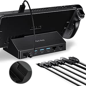 KIWIHOME Station d'accueil pour Steam Deck et Rog Ally, 7 en 1 Station KIWIHOME Station d'accueil pour Steam Deck et Rog Ally, 7 en 1 Station