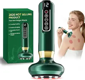 Ferramenta de massagem anticelulite, massageador de celulite removedor de gordura elétrico com 12 modos de sucção, massageador de ventosas inteligente para pernas, abdômen traseiro, cintura