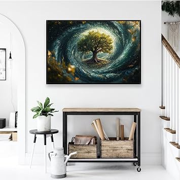 Wooden Puzzles for Adults 2000 Pieces, Tree Jigsaw Puzzle 2000 Pieces, Fantasy Puzzles for Adults, Impossible Challenging Puzzle for Family/Friends, Perfect for Game Nights, Home Decor, Gifts,2661