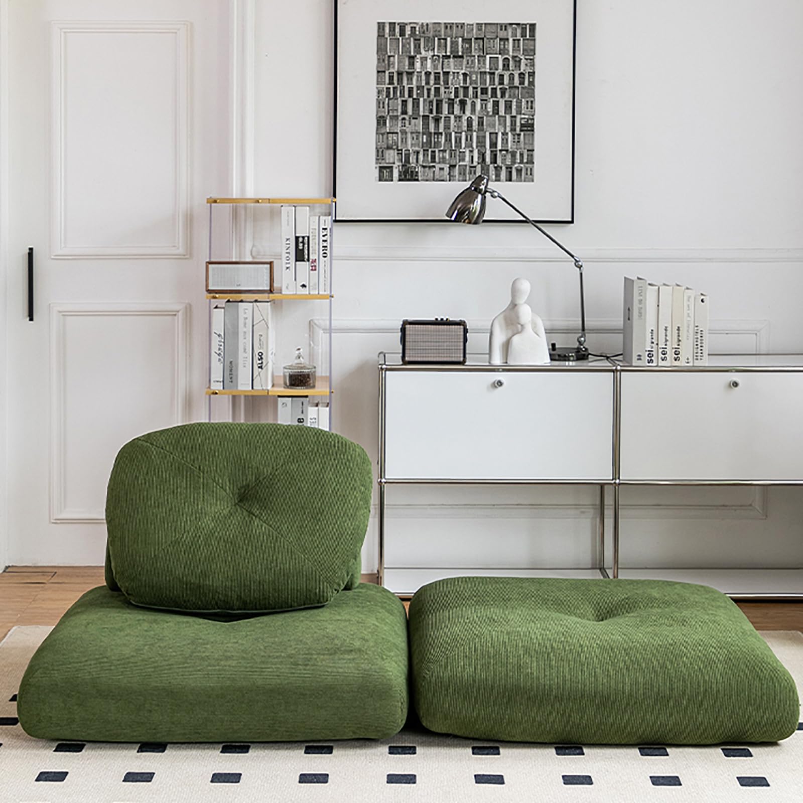 Amazon.com: QIUPAI Mochi Fabric Sofa Small Apartment Living Room Amazon.com: QIUPAI Mochi Fabric Sofa Small Apartment Living Room