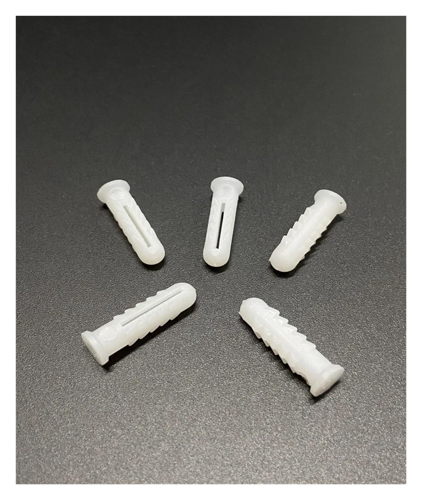 Flush Wall Plug 100-Pack 10x50mm Plastic Wall Anchors - Two-Wing ...