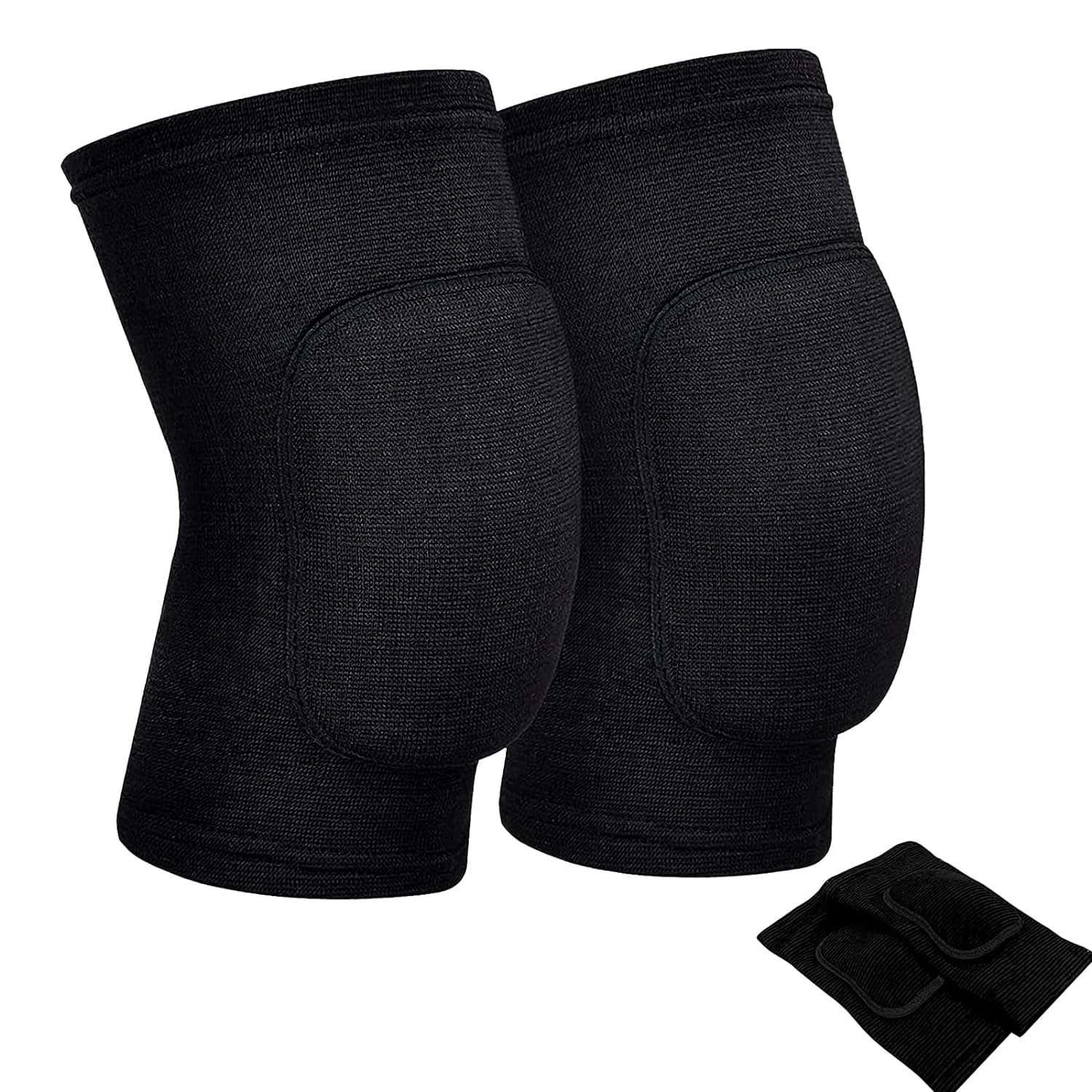 Knee Pads with Elastic Support for Sportsmen, Breathable Knee Protection for Men, Women and Kids, Knee Brace for Volleyball, Football, Dance, Yoga, Tennis, Running, Cycling, Workout