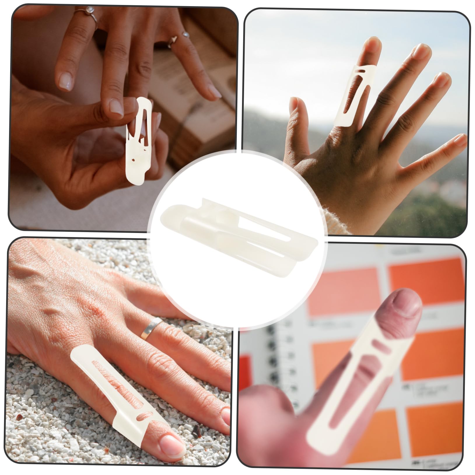 Healeved Straighten Brace Thumb Brace 3 Pack Nighttime Use Sports Abs Material Reusable Comfortable and Breathable