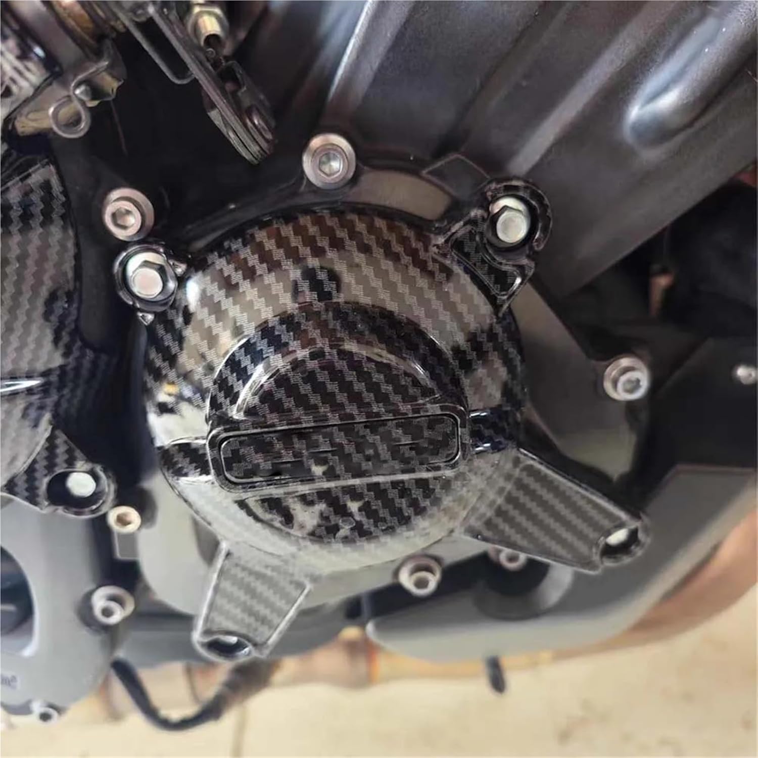 BybAgs バイク用エンジン保護カバー に適合するMT-09 FZ-09 トレーサー