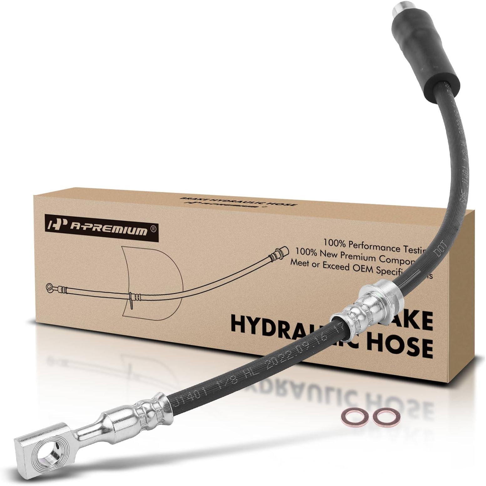 A-Premium Brake Hydraulic Hose Replacement for Saturn Astra 2008 Front Left or Right