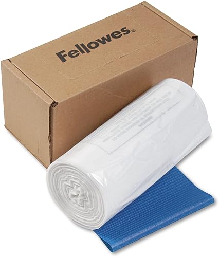 Fellowes 36054 Bolsas trituradoras, 20 galones, serie F/125,2250, 18 pulgadas x 13 pulgadas x 36 pulgadas, 50/CT, CL