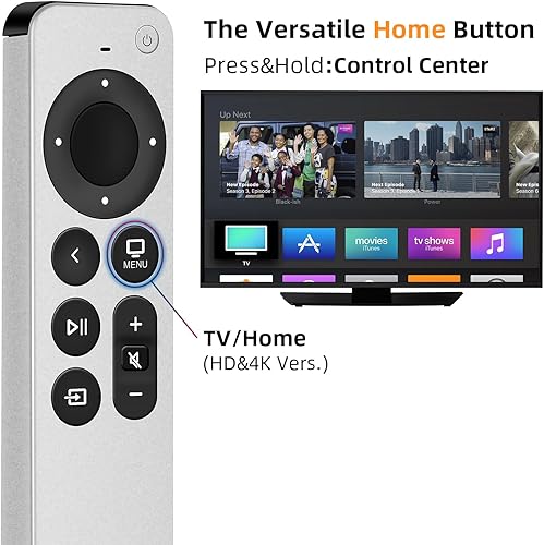 Miniatura 8 de Nuevo mando a distancia reemplazado para Apple 1 2 3 A1427 A1469 A1378 A1294 MD199LLA MC572LLA MC377LLA MM4T2AMA MM4T2ZMA TV Macbook iPhone iPad