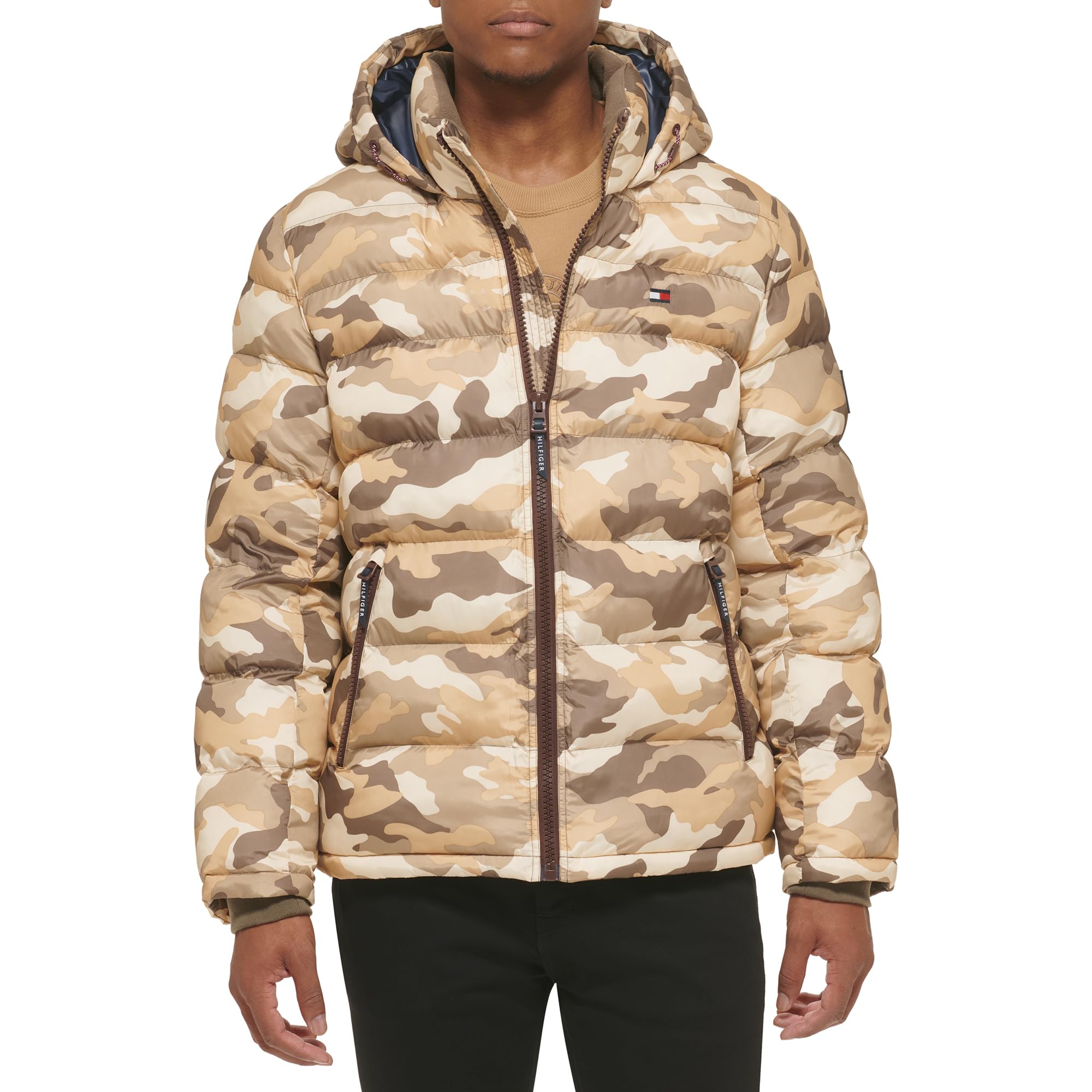 Tommy Hilfiger Mens Quilted Puffer Jacket