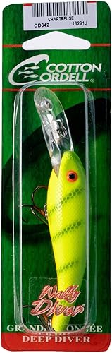 Miniatura 2 de Cotton Cordell Wally Diver Walleye Crankbait Señuelo de pesca
