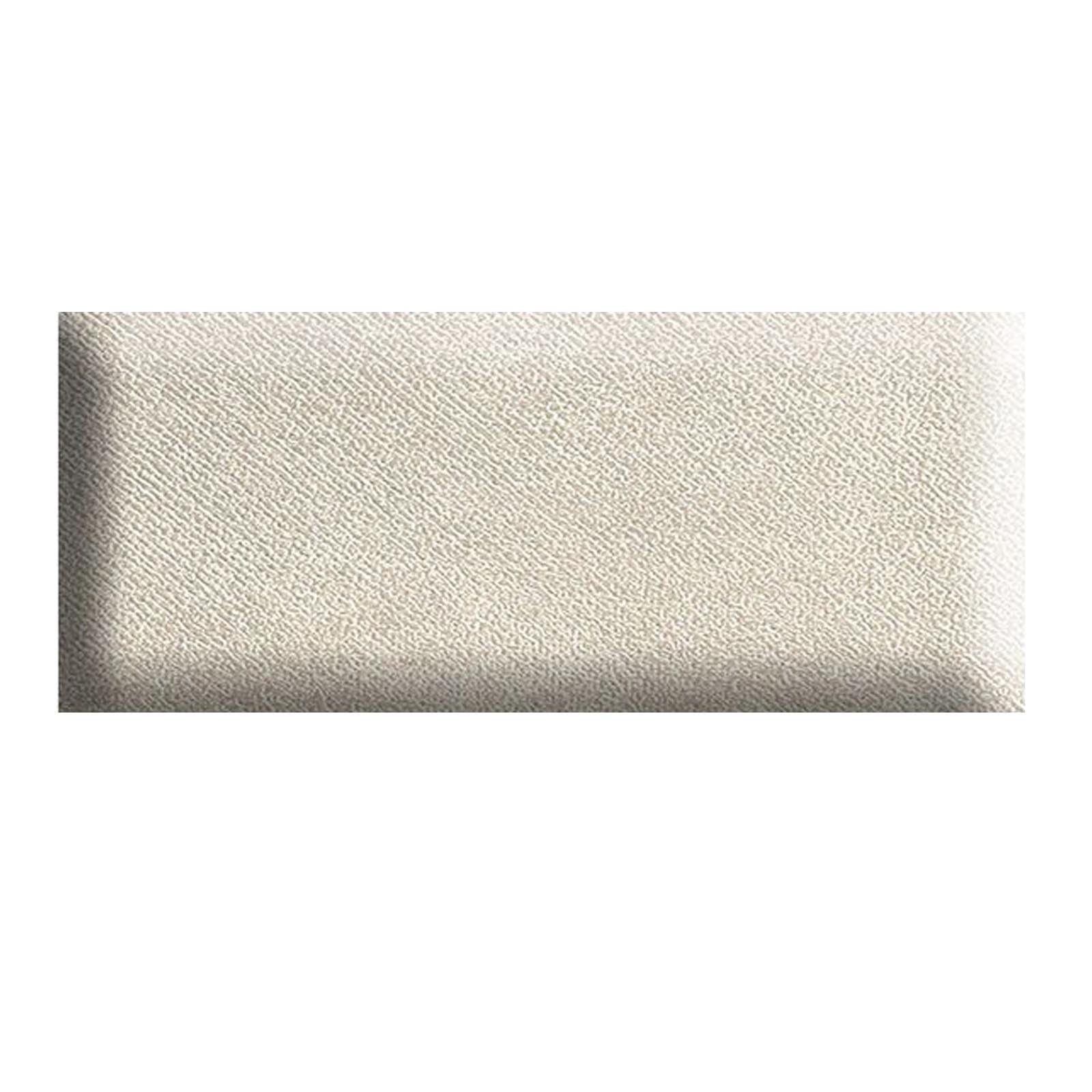 HLTQL Upholstered Soft Wall Panels and Padded Boards, Bedroom Headboard Panels for Wall Collision (#Beige, 40x40cm) — image 1