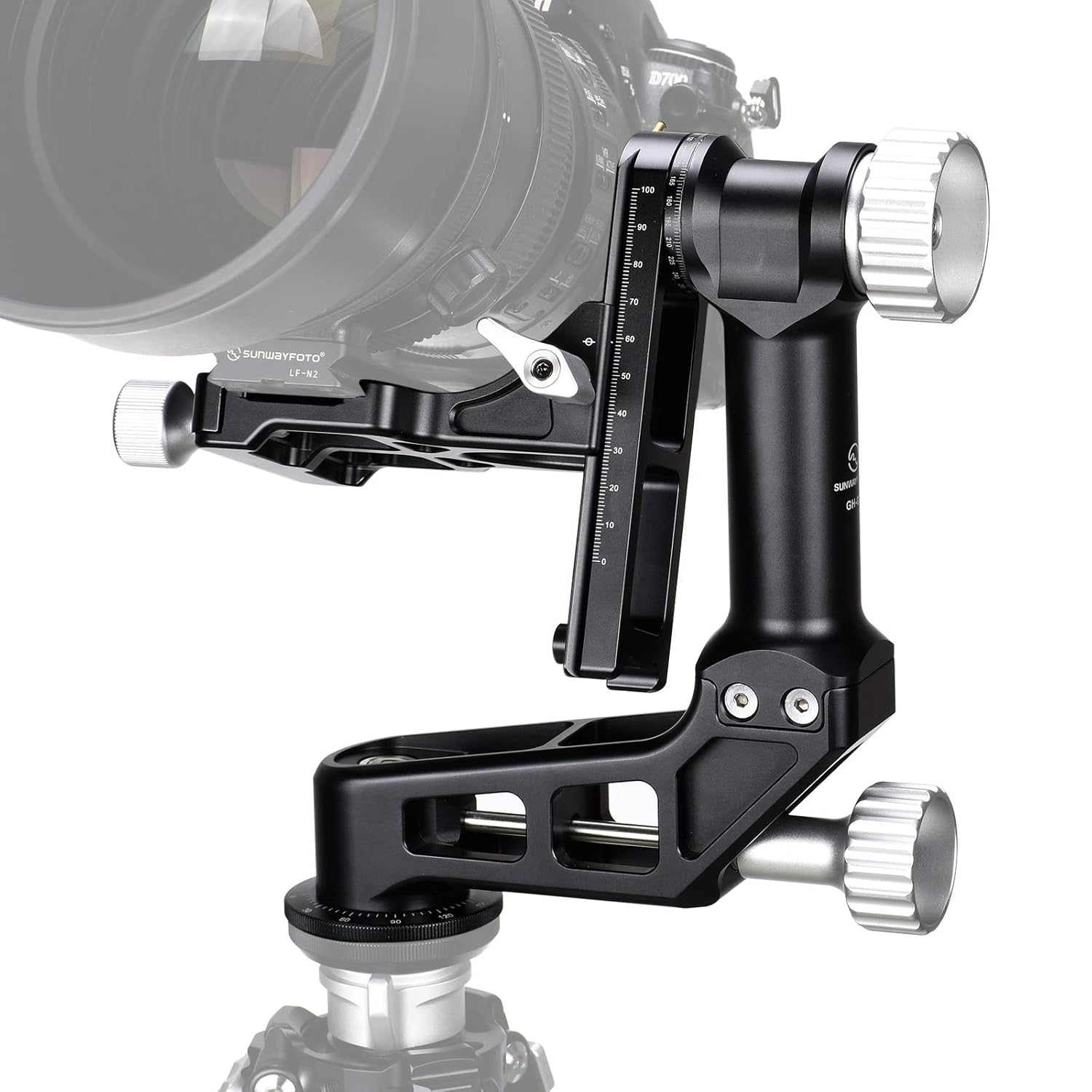 Soporte Cámara DSLR Video Soporte En L Para Cámara SUNWAYFOTO DPL-07 | Universal Para DSLR | Compatible Con Placas Arca Swiss | Con Nivel De Burbuja Compatible DSLR Vídeo