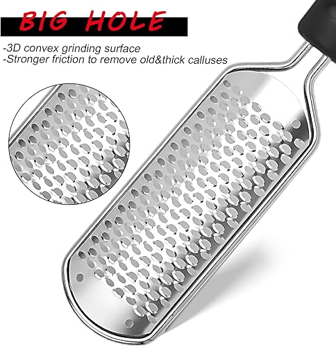 Miniatura 5 de Lazzybeauty Herramienta de pedicura para eliminar callos de pie con 3 cuchillas, removedor de maíz de acero inoxidable, raspador profesional de