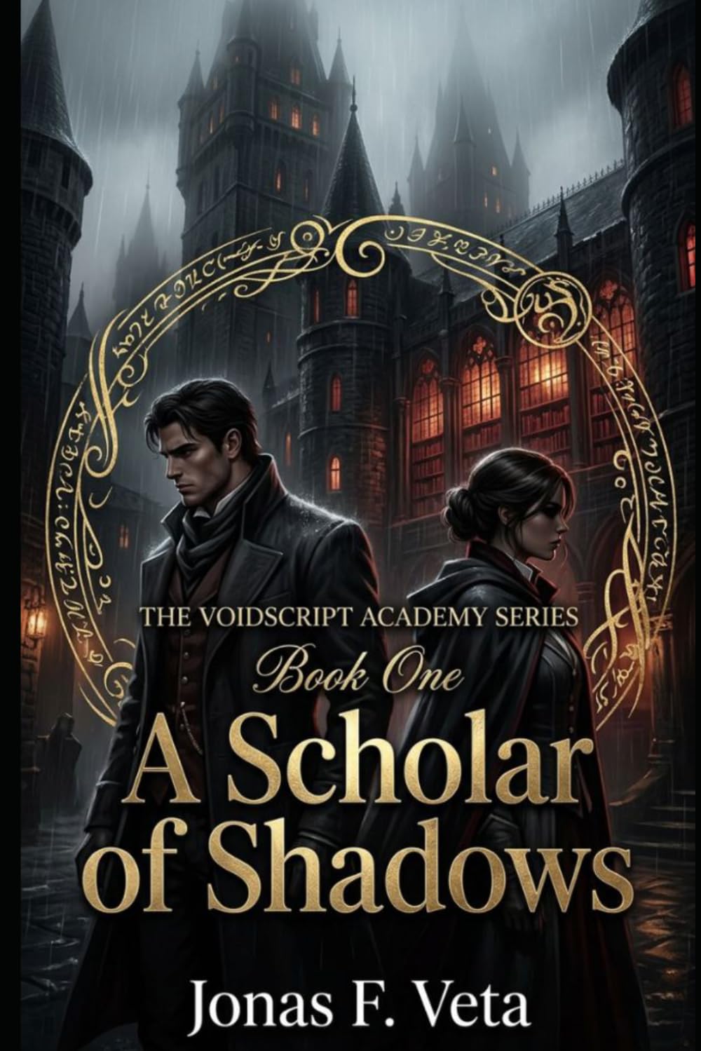 THE VOIDSCRIPT ACADEMY SERIES , Book One , A Scholar of Shadows: A Dark Academia Fantasy of Forbidden Magic, Secret Societies, Elite Arcane Schools, ... and Slow-Burn Enemies-to-Lovers Romance