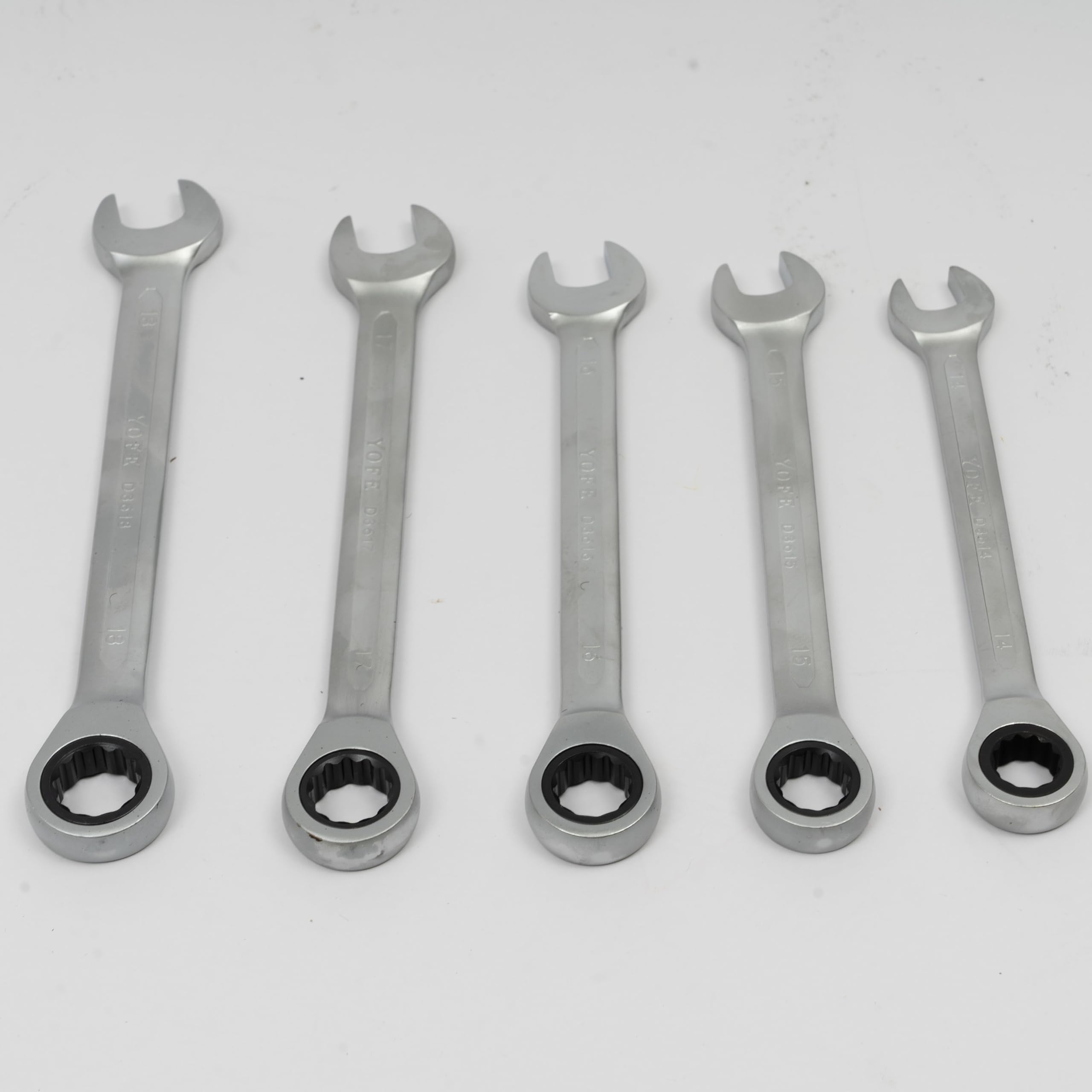 Juego de llaves de carraca de 22 piezas, 6-32 mm, juego de llaves combinadas para taller, industria, coche
