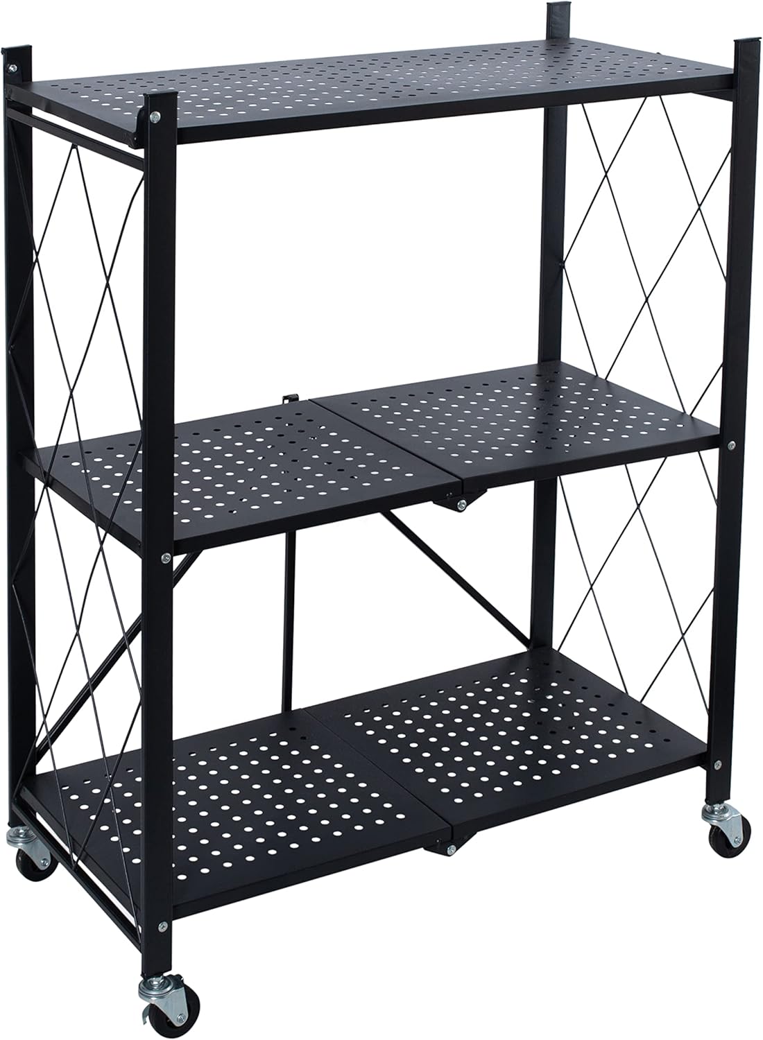 Organize It All Metro 3 Tier Laundry Cart