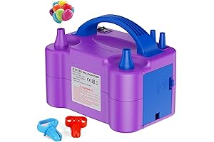 Small Helium Tank for Balloons: Electric Air Balloon Pump