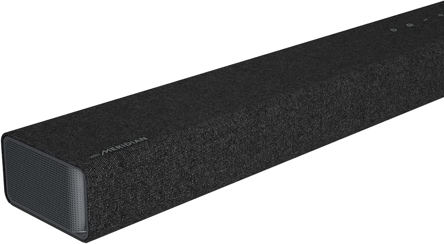 LG SP7 Soundbar TV 440 W 5.1 Canali Audio Meridian con Subwoofer Wireless, Bluetooth, Tecnologia DTS Virtual:X, Dolby Digital, Audio Alta Risoluzione, AI Sound Pro, Ingresso Ottico, USB, HDMI in/out