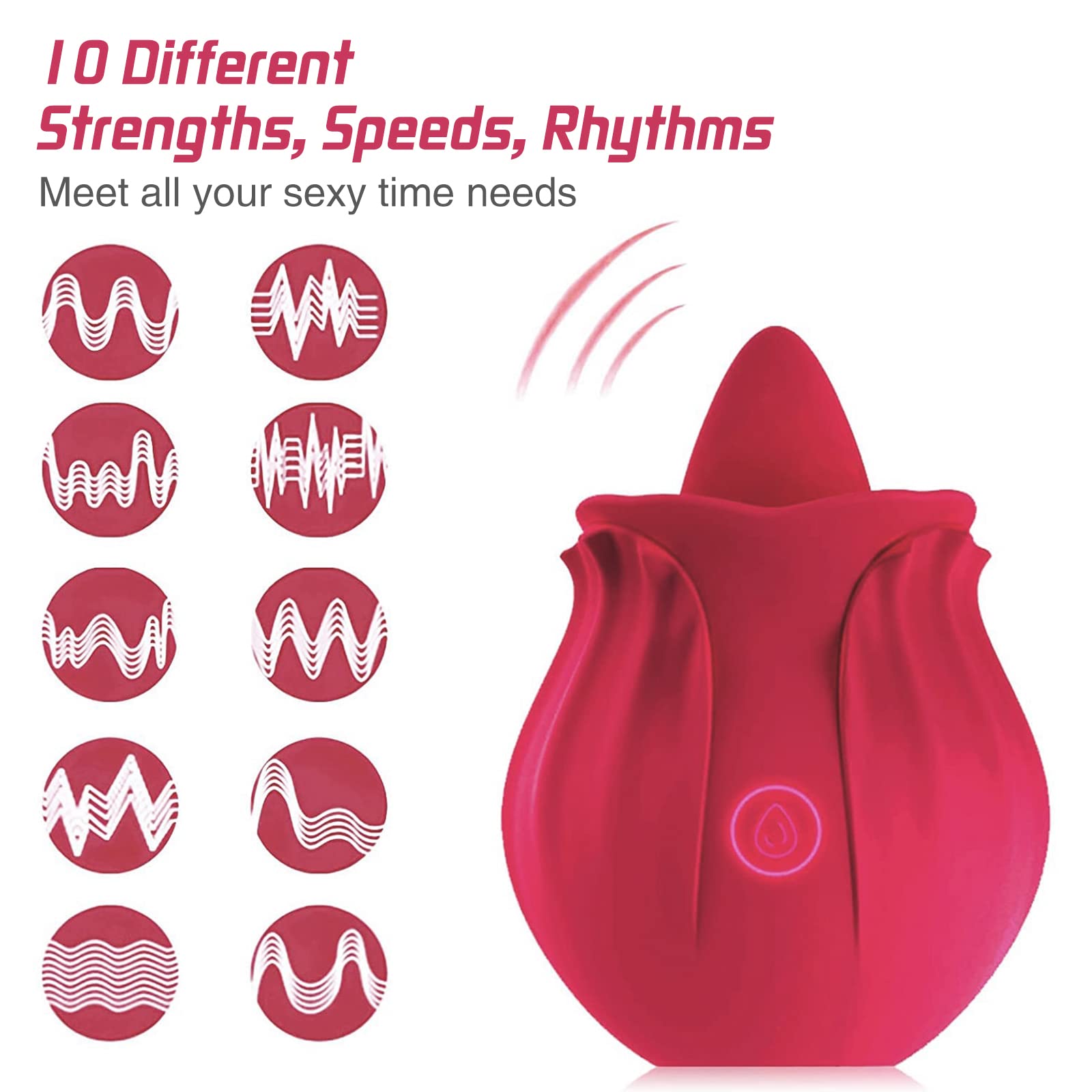 Amazon.com: 2025 New Roses Shape Sucker for Women Toy Quiet 10 Speed Adult  Toys Waterproof Automatic Electric Adult Toys Machine Pleasure Gift-Ki17 :  Health & Household