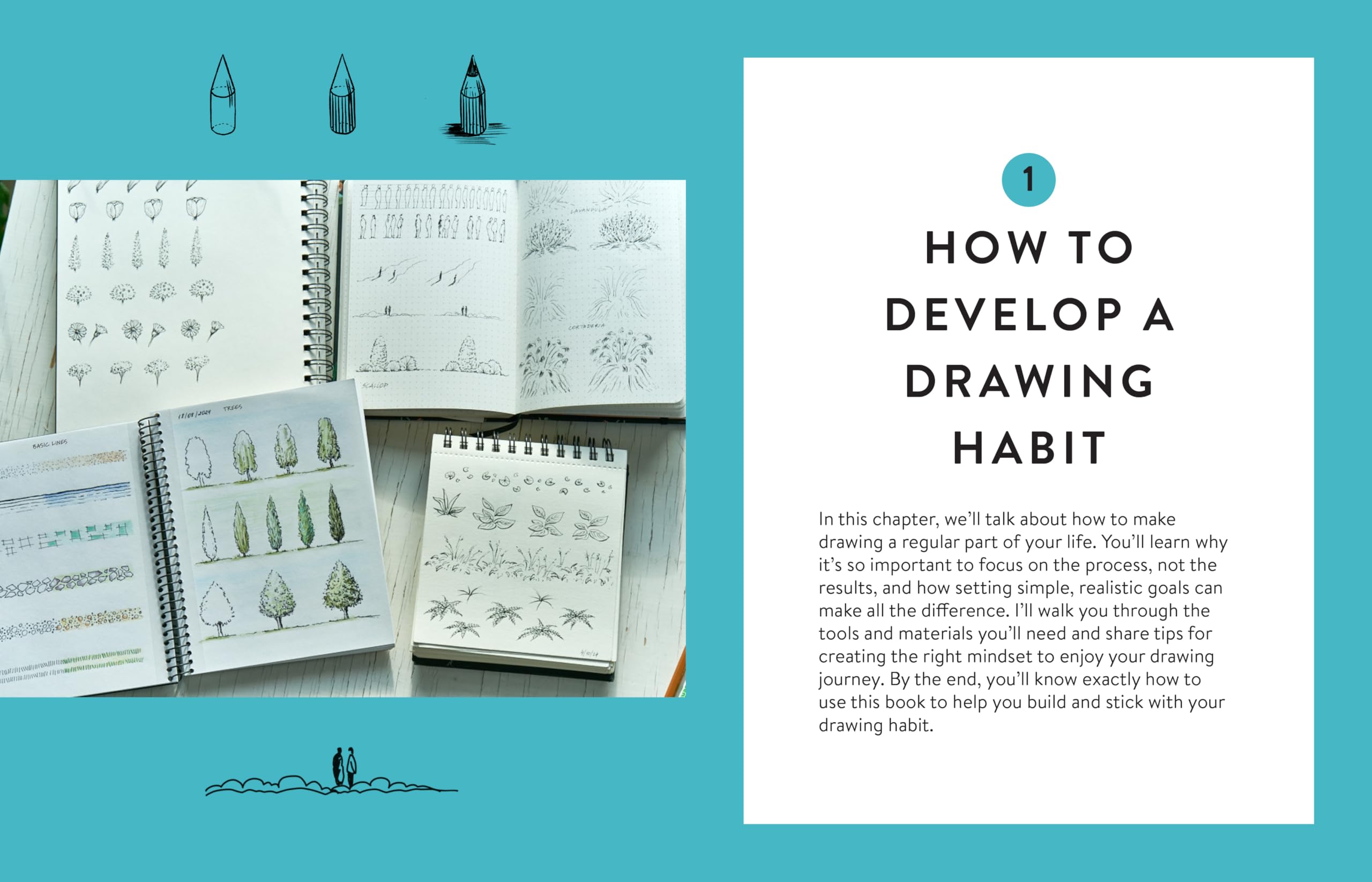 The Drawing Habit: A Step-by-Step Guide to Improving Your Drawing Skills and Cultivating a Lifelong Practice of Creativity - Includes Downloadable Practice Sheets!
