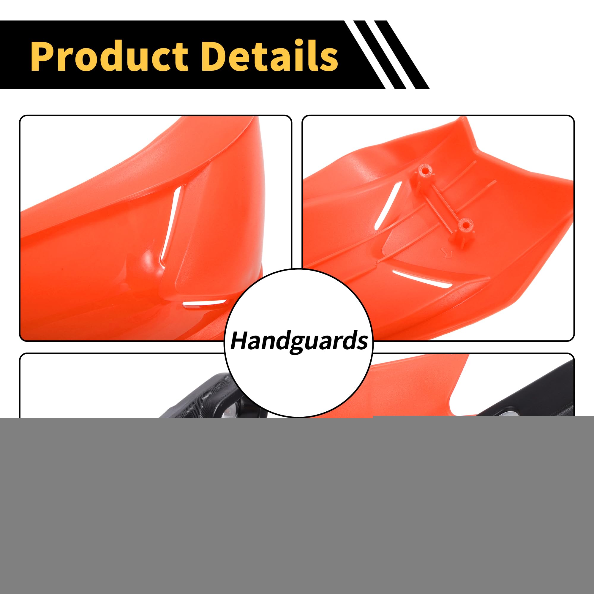 Diamètre intérieur supérieur à 14 mm Protège-mains en plastique