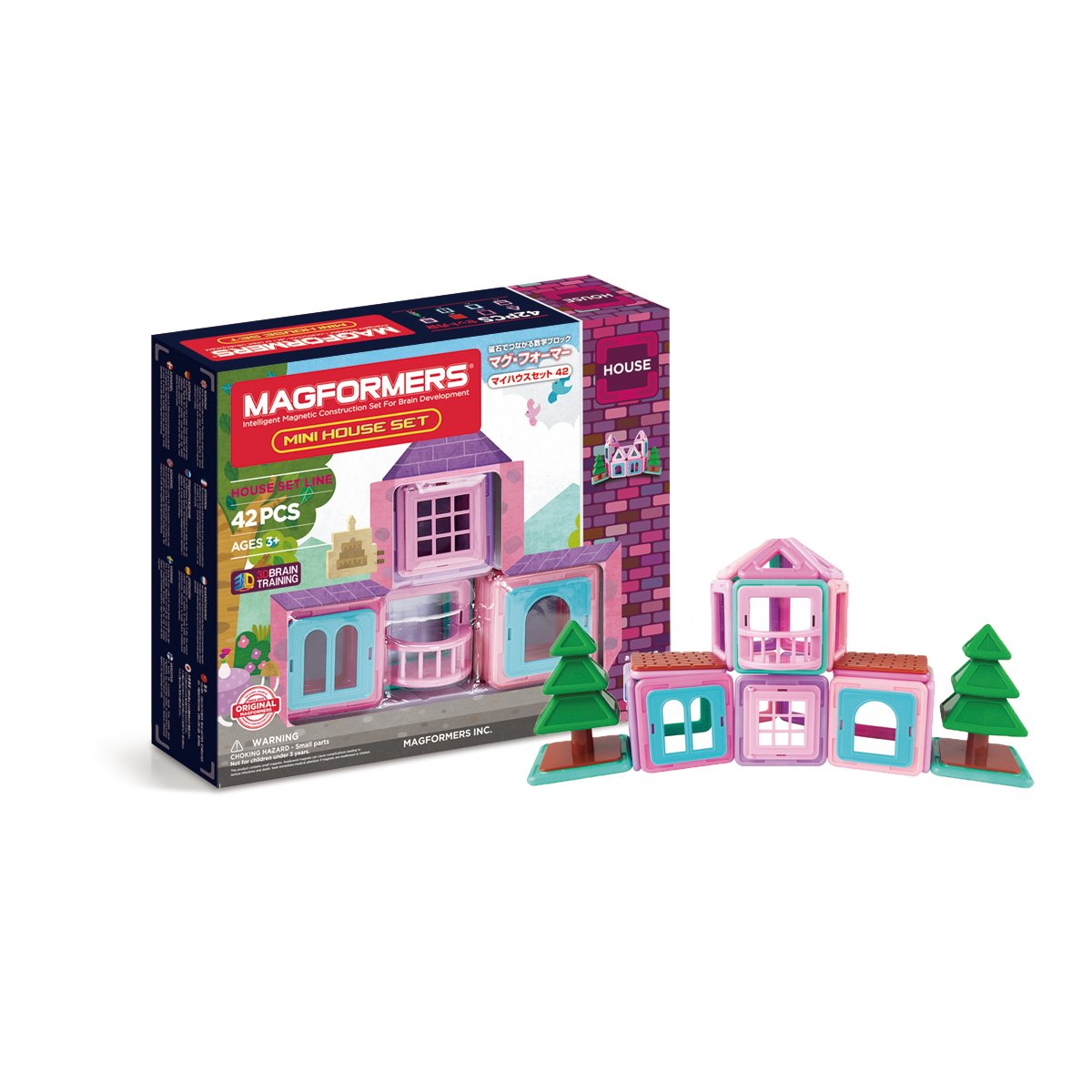 Amazon.co.jp: マグ・フォーマー (MAGFORMERS) マイハウスセット [42 