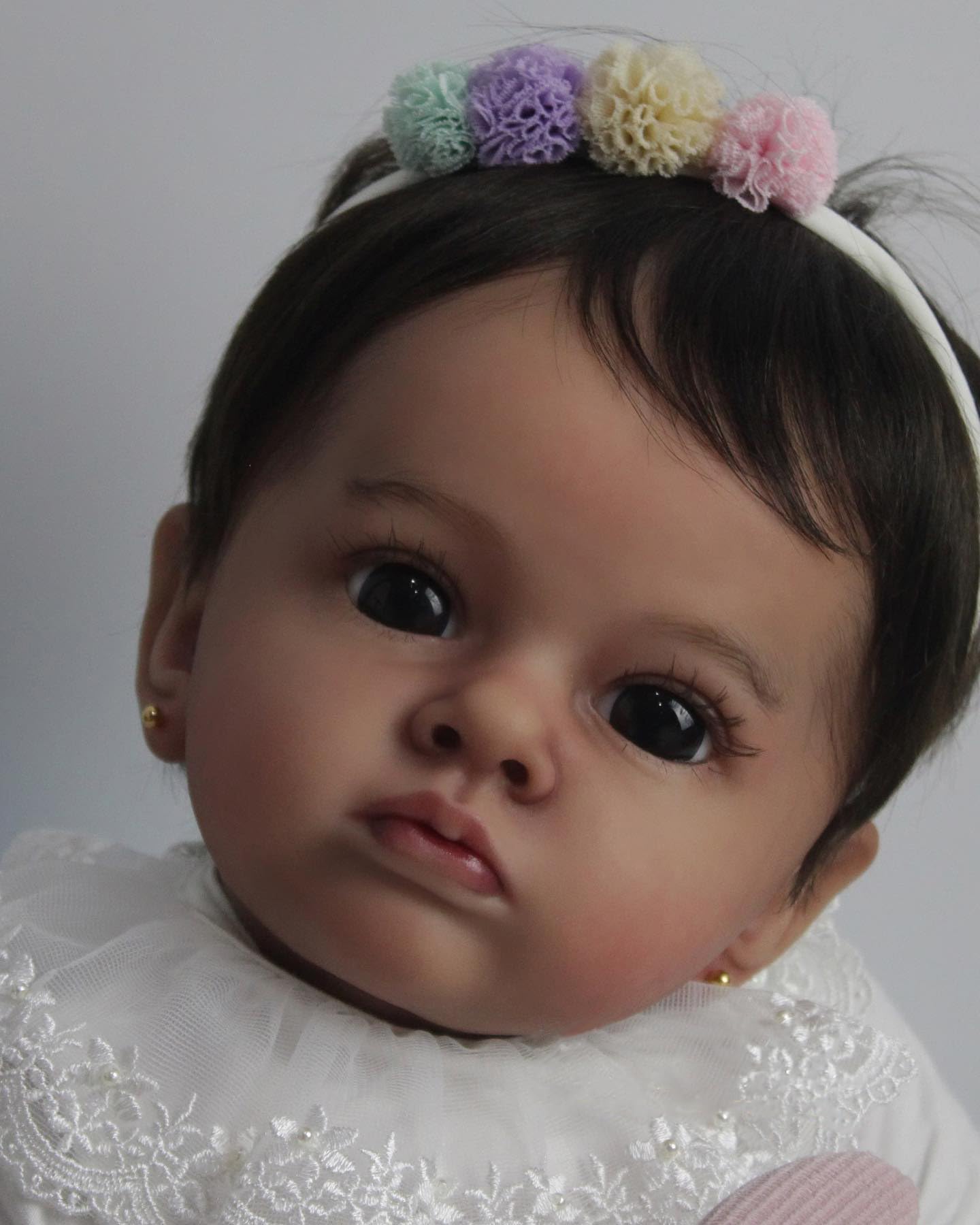 Muñeca Reborn De Silicona Cuerpo Completo – Bebé Negro De 50 Cm Con Venas Realistas, Articulaciones Y Accesorios – Regalo Para Coleccionistas