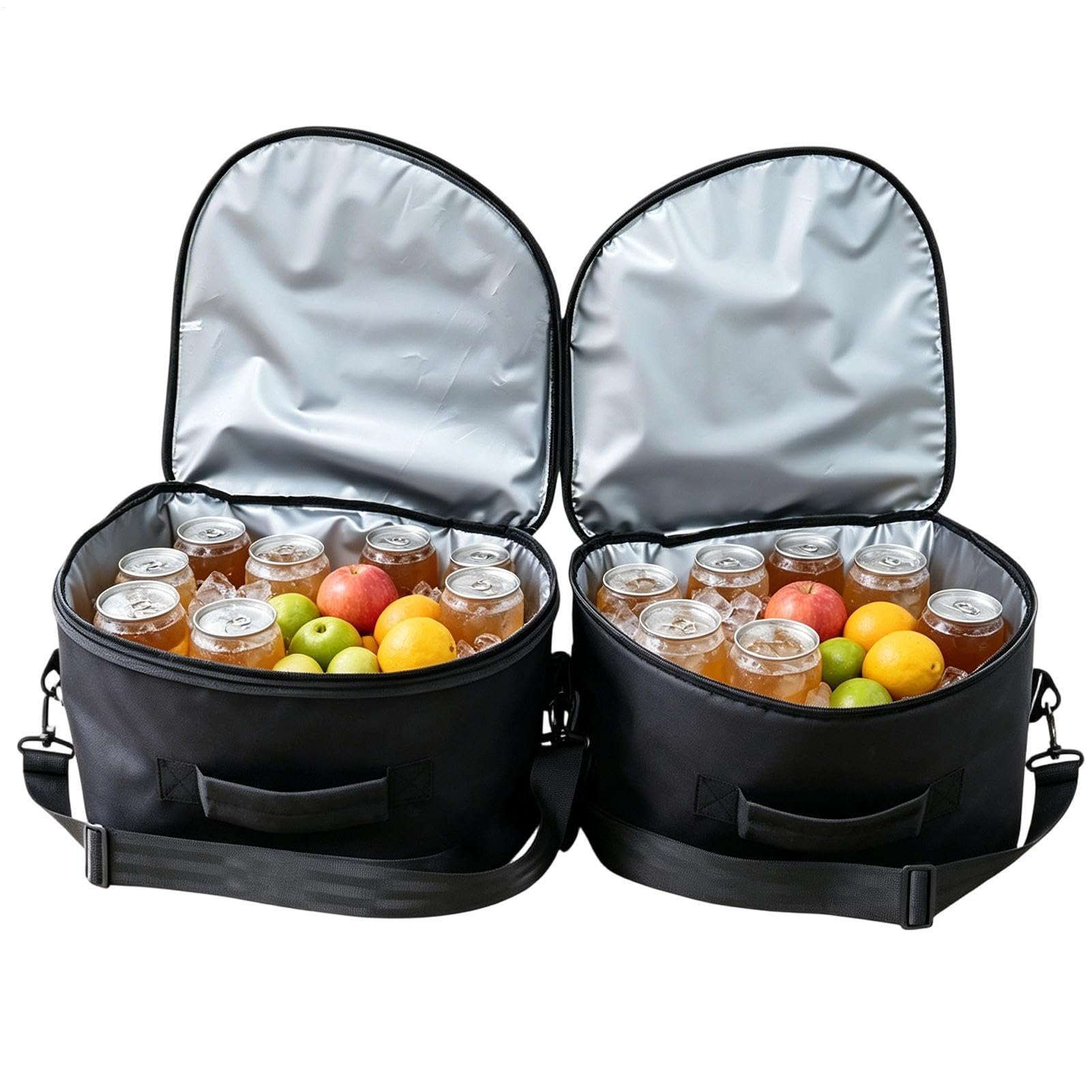 Genérico Bauletto anteriore – Organizer portatile anti-perdite, 42,5 x 42 x 20,5 cm, in cotone Oxford con , per barbecue, per viaggi, accessorio da campeggio, copertura da viaggio
