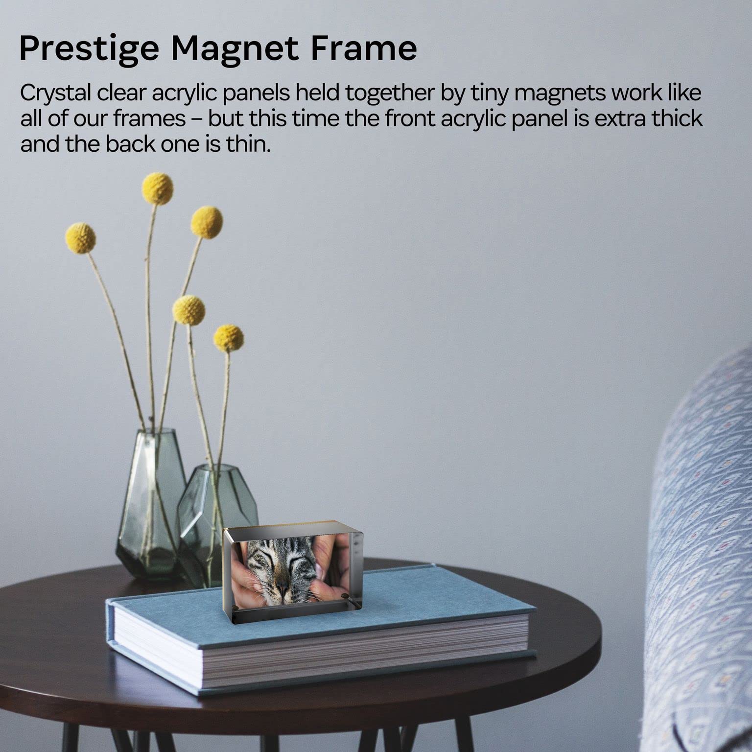 Amazon.com - Canetti Original Magnet Frame 2x4 Prestige Magnetic
