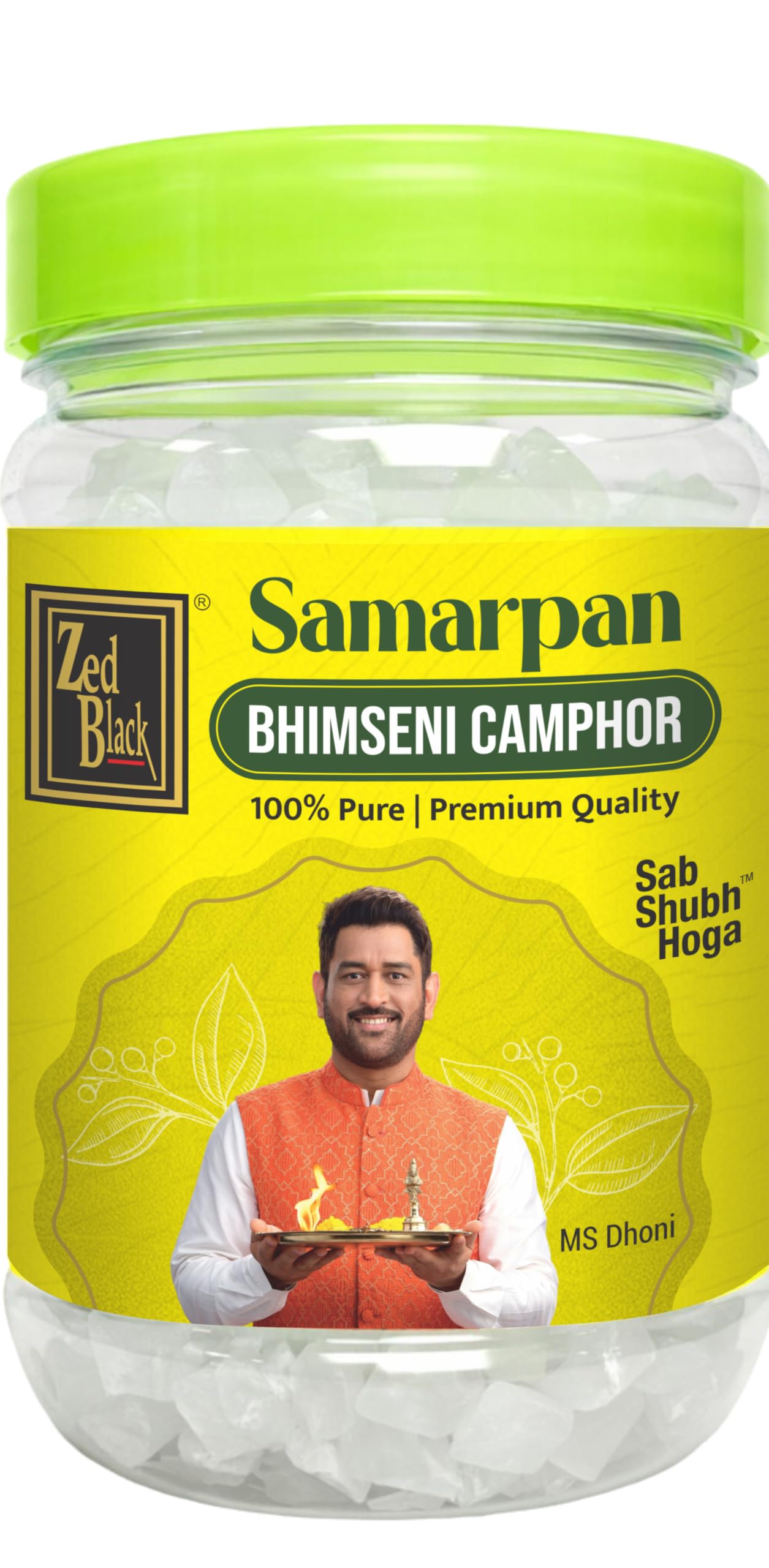 Zed Black Samarpan Natural Bhimseni Kapoor - (250 GMS)-image-15