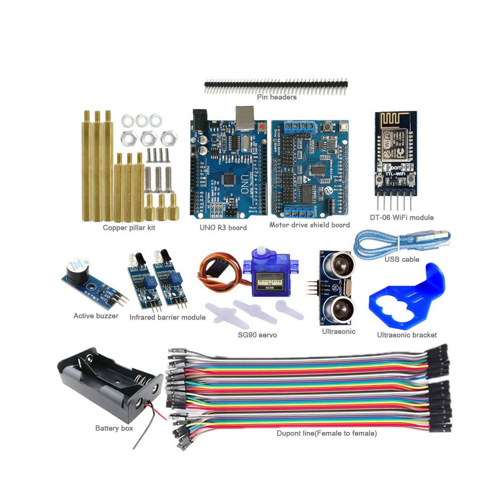 Buy UNO Starter Kit for Arduino Project with DT-06 WiFi Module, UNO ...