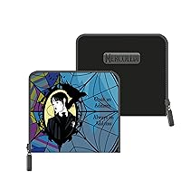 Seven Portamonete Mercoledì Addams, Apertura con Zip, Accessori, Per bambini e ragazzi, Tempo libero, Idea regalo