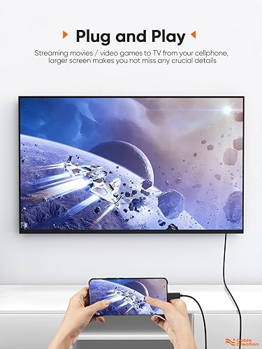 Miniatura 4 de Cable USB C a HDMI, CableCreation adaptador de USB Tipo C a HDMI 6 FT