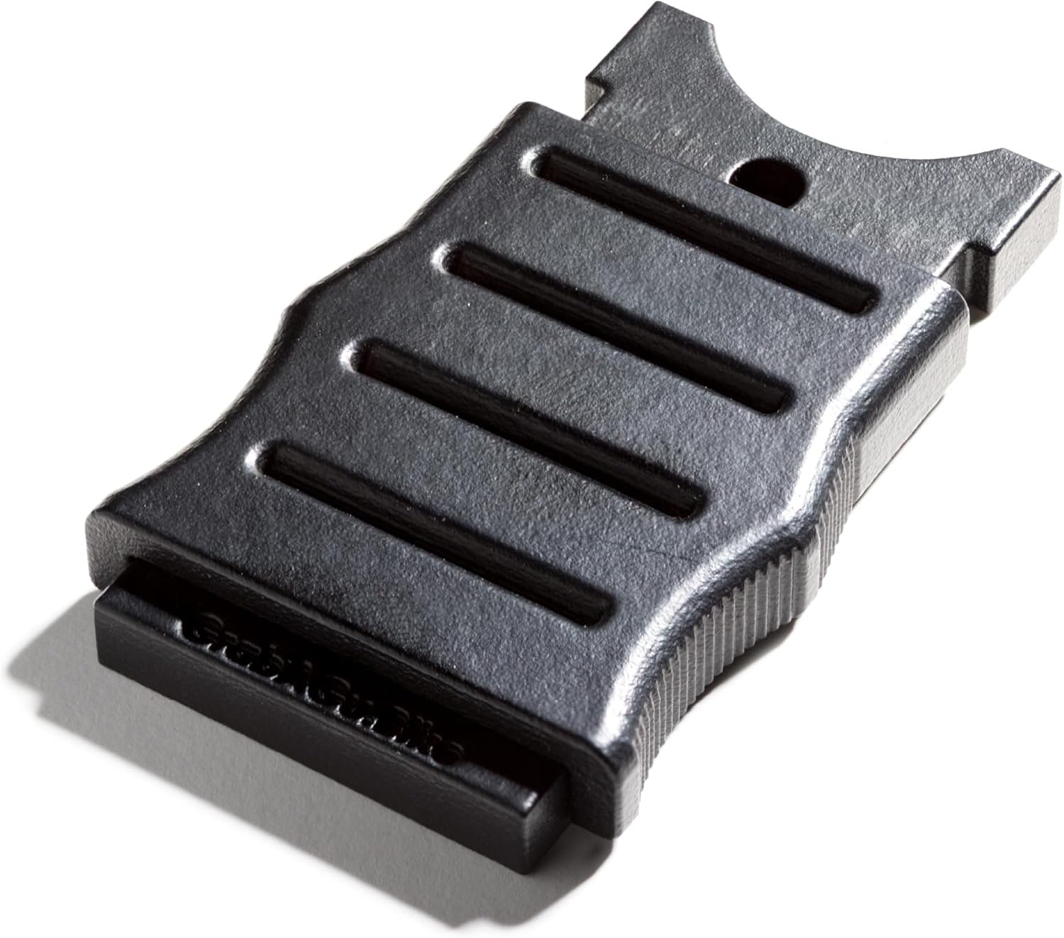 Left Side GrabAGu Bike Gel Holder - Tool-Free Energy Gel Dispenser with One-Handed Access - Universal Frame Mount for Road Mountain and Gravel Bikes