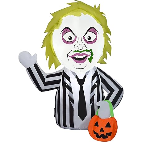 Gemmy Airblown Inflatable Beetlejuice CarBuddy