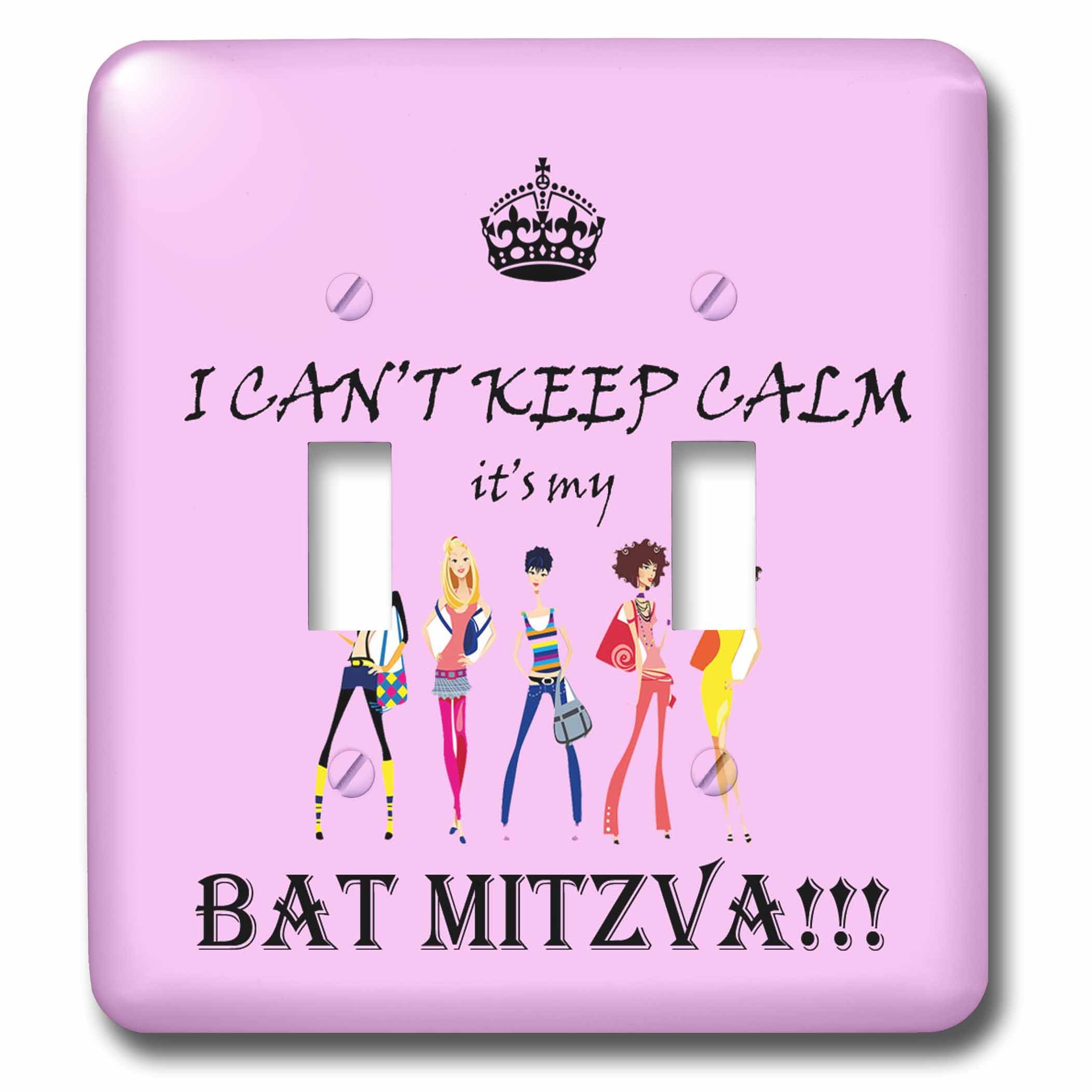 Bat Mitzvah déco murale rose 3dRose lsp_210354_2 cadeau fille