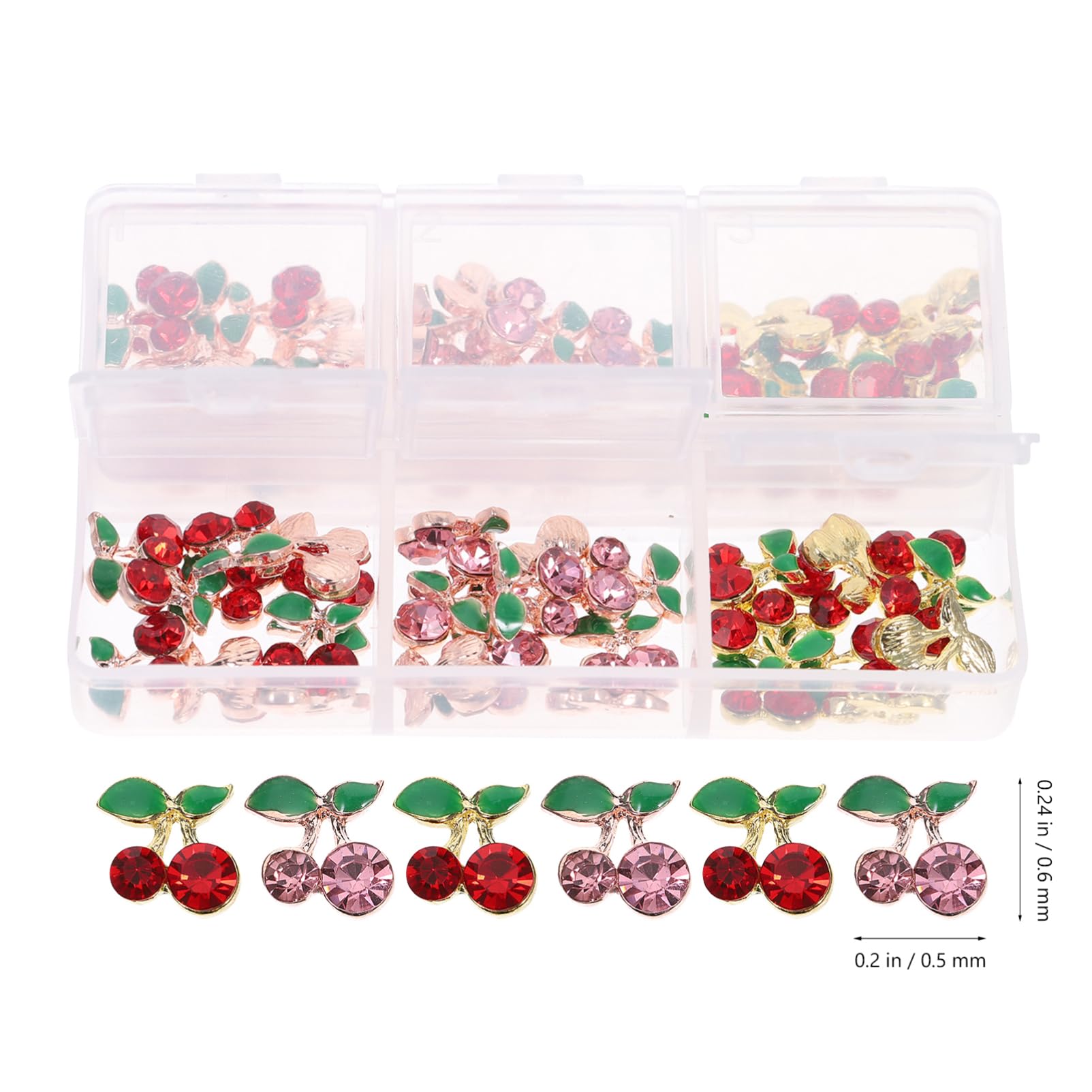 Housoutil 300pezzi Charms Per Unghie Decorazioni Per Nail Art Accessori Per Unghie Per e