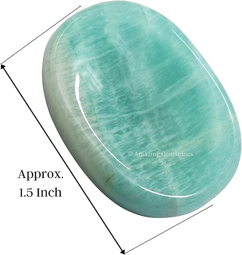 Vista 39 de Cristales de piedra de preocupación de cuarzo rosa y piedras curativas, piedras de preocupación para regalos de alivio del estrés, cristal de piedra