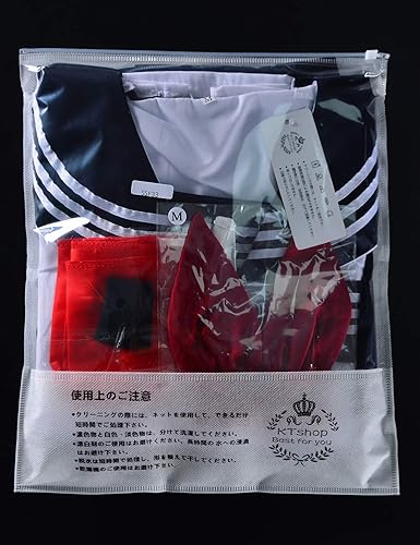 Miniatura 3 de Uniforme de manga corta para niñas de escuela japonesa, falda plisada azul marino, disfraz de anime con calcetines