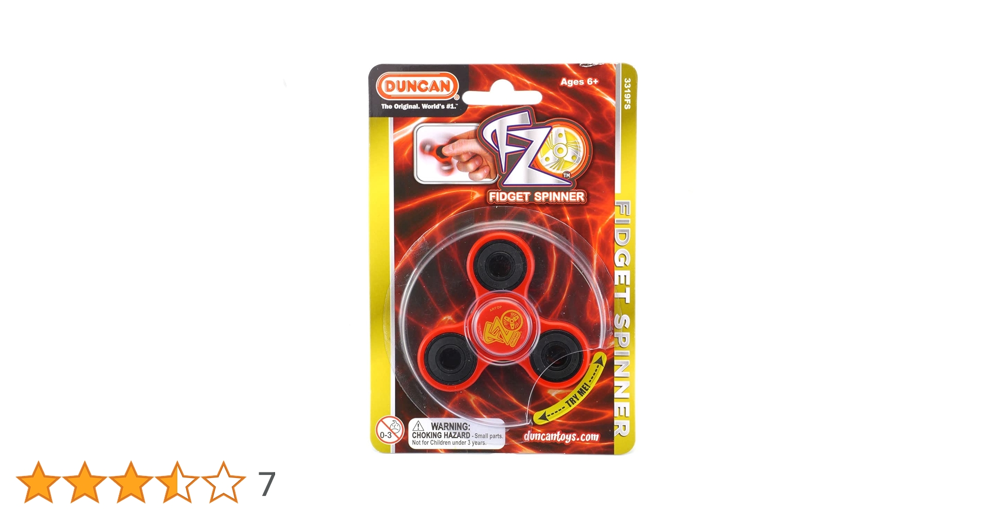 Amazon | ダンカン ハンドスピナー FZフィジェットスピナー