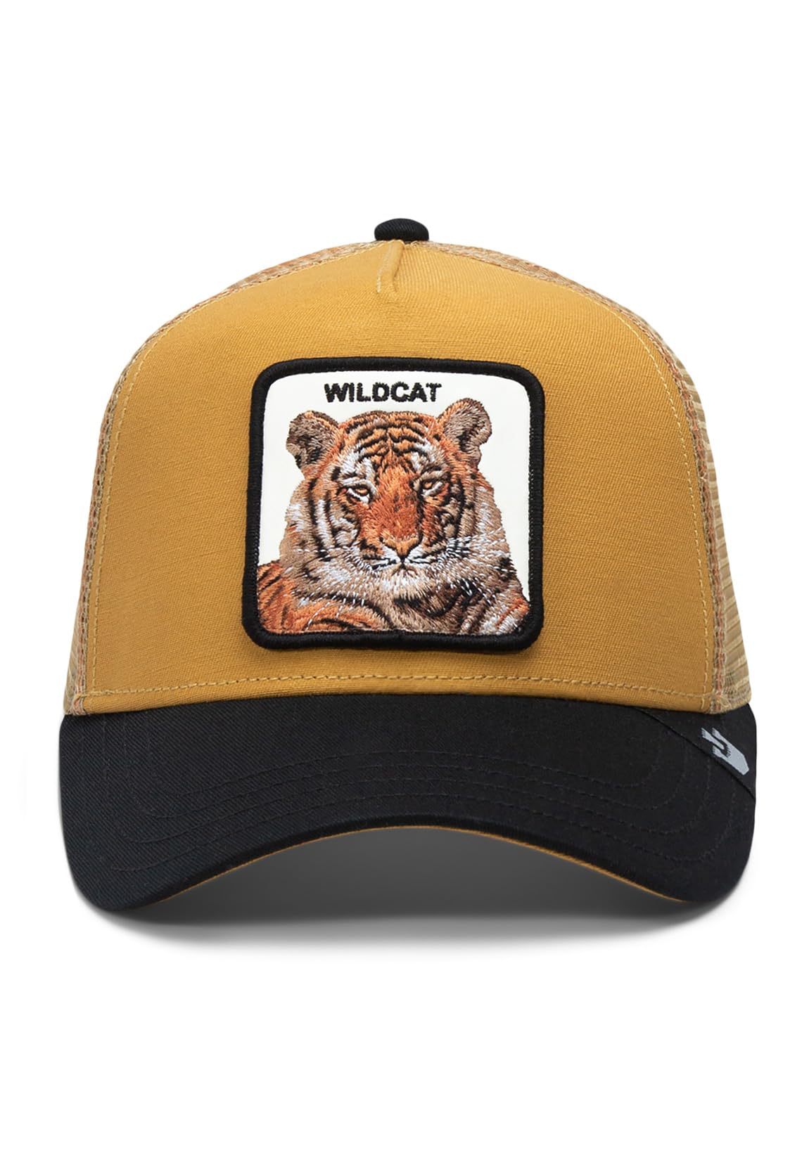 Goorin Bros. The Wildcat Tiger Brown Black Adjustable Trucker Cap
