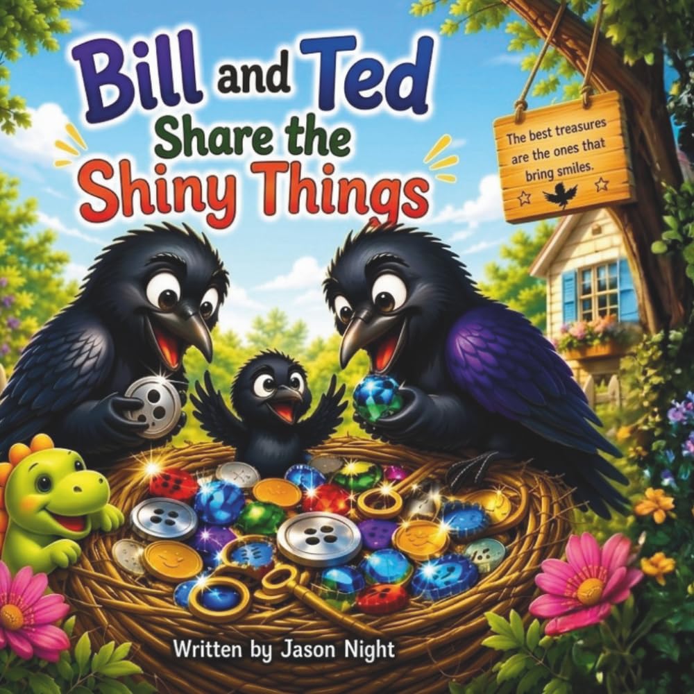 Bill and Ted Share the Shiny Things: A Heartwarming Crow Story About Friendship, Sharing, and Kindness