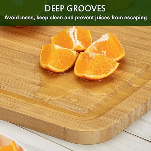 Miniatura 9 de Cubierta para estufa de 30x20, tabla para fideos de madera de bambú cubierta para estufa de gas, tabla de cortar extragrande para cocina, tabla de