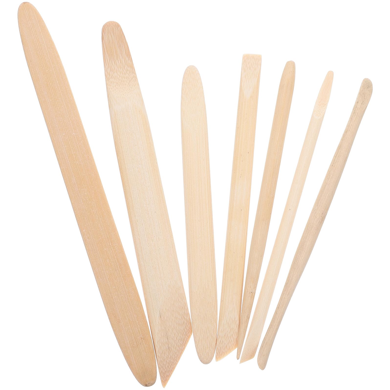 35 Stück Teiliges Modellierwerkzeug Ergonomischem Holzgriff Präzise Bambus-skulpturwerkzeuge für Töpferarbeiten DIY Keramik-Handwerk Komfortabel und Langlebig für Feine Details