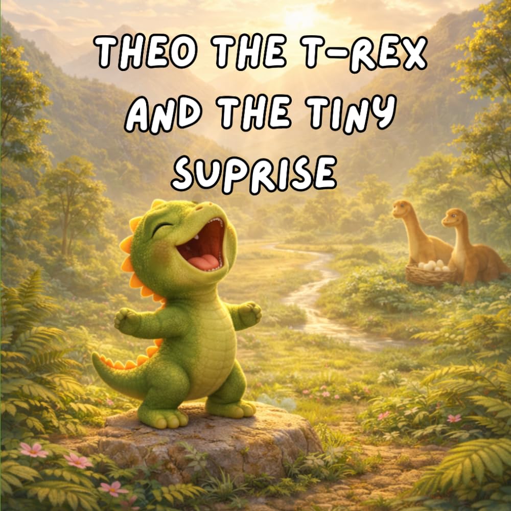Theo the T-Rex and the Tiny Surprise (Theo & Stella: Dino Sibling Stories)