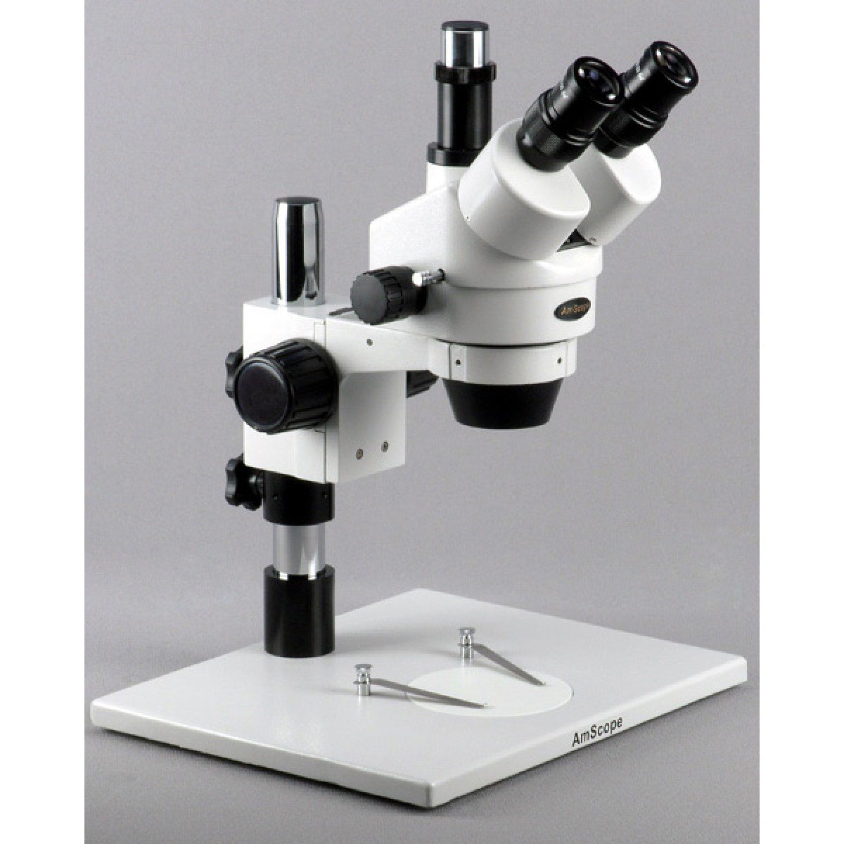 AmScope SM1TZ Professional Trinocular Stereo Zoom Microscope, WH10x