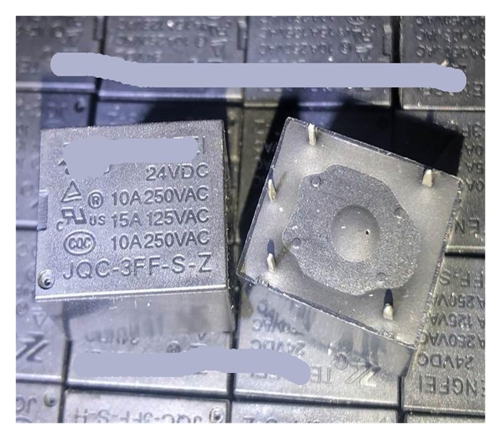 Relais 5 Broches JQC-3FF-SZ 12VDC commutation stable 10A T73